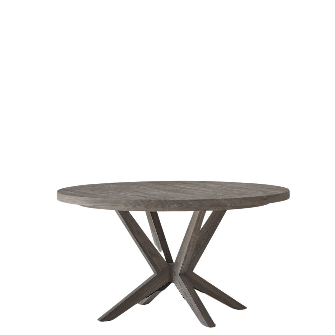 SANTOS ROUND DINING TABLE RECYCLED ELM image 0